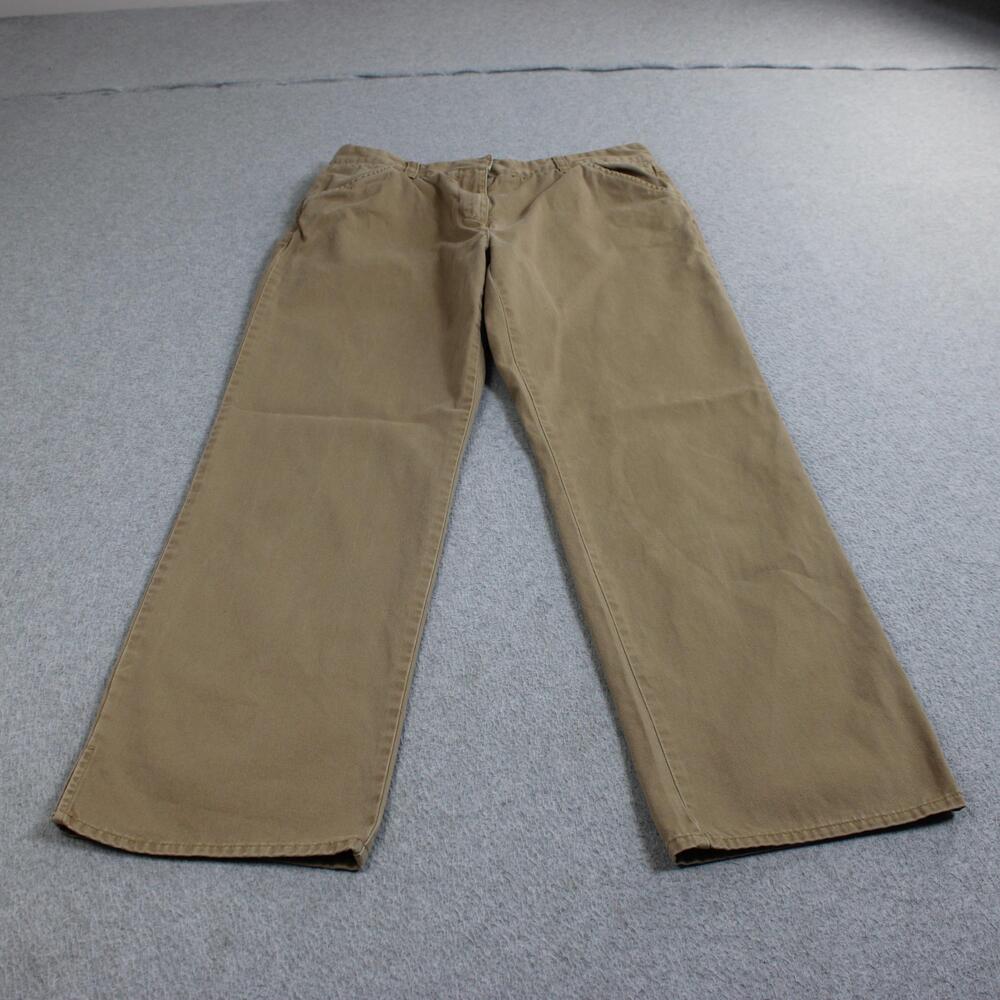 Vintage J Crew Pant Woman 6 Tall Beige Chino Favorite Fit Crop Heritage Academia